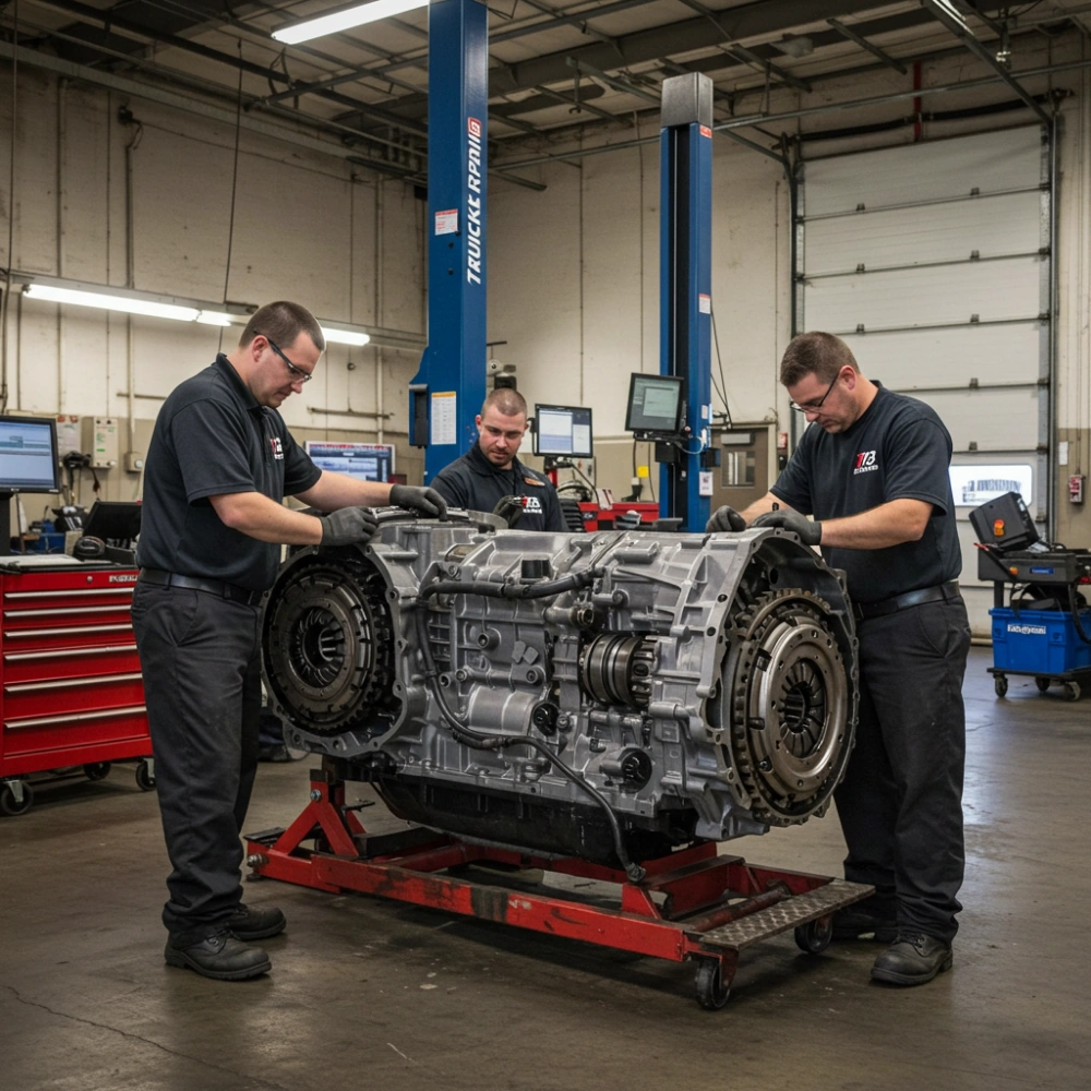 Local Engine & Drivetrain Truck Repair Experts Houston