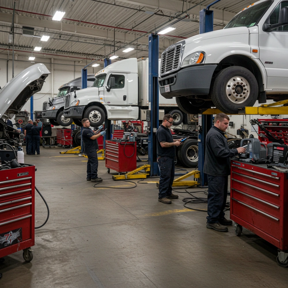 Professional Truck Truck & Fleet Services Near Houston