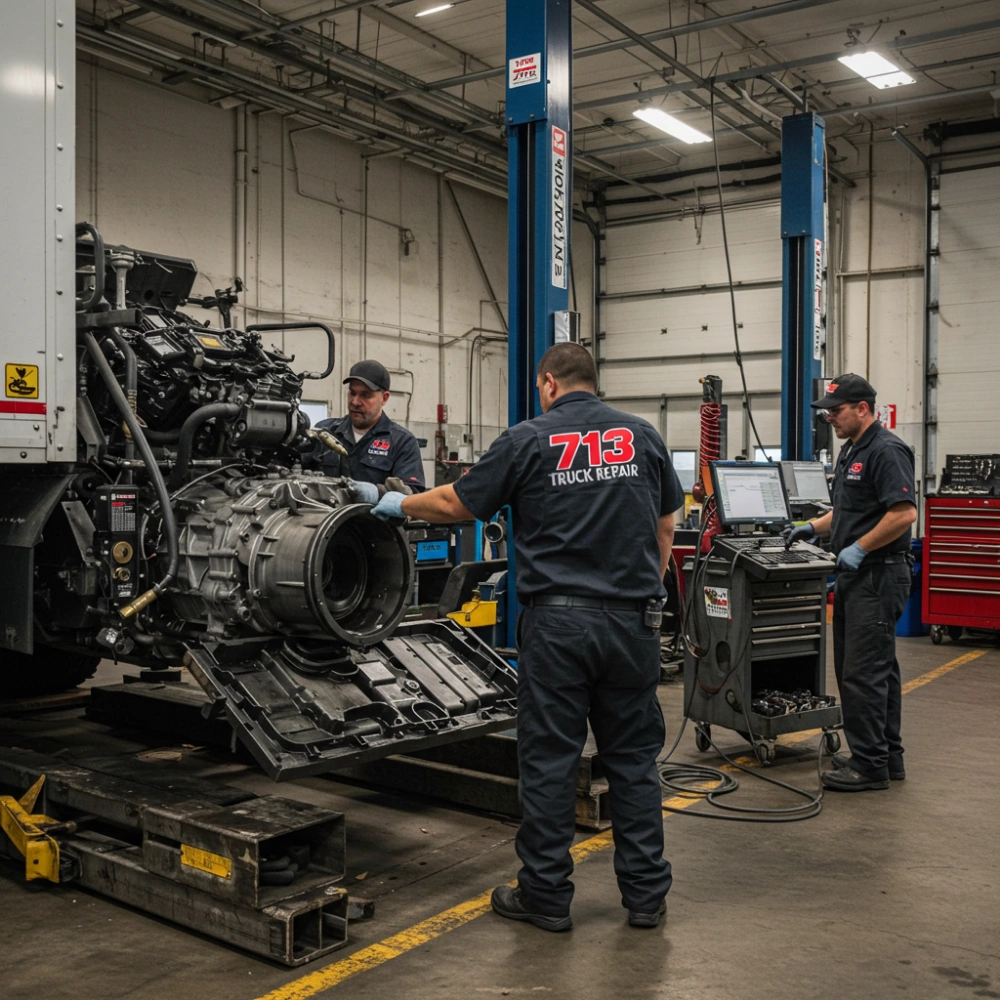 Emergency International Truck Repair in Houston