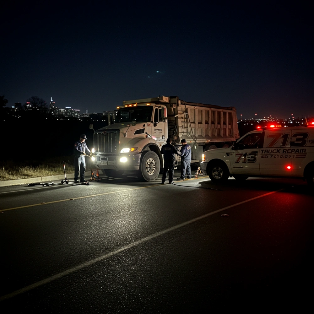 Urgent International Truck Repair Houston