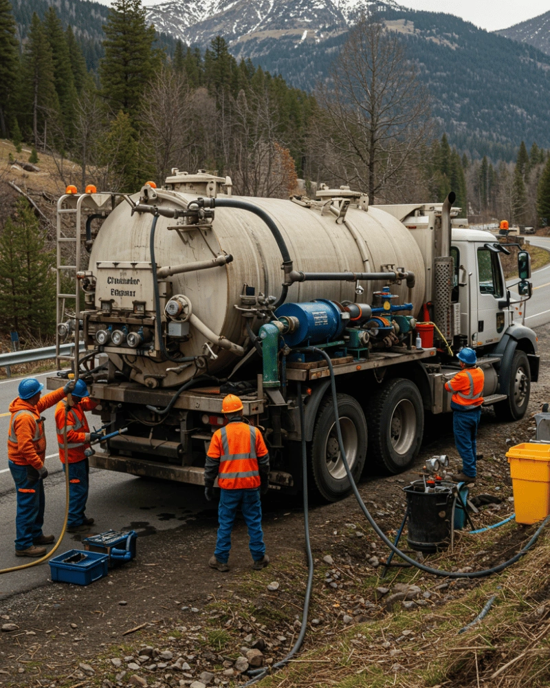 24 7 Septic Tank Truck Repair Houston TX