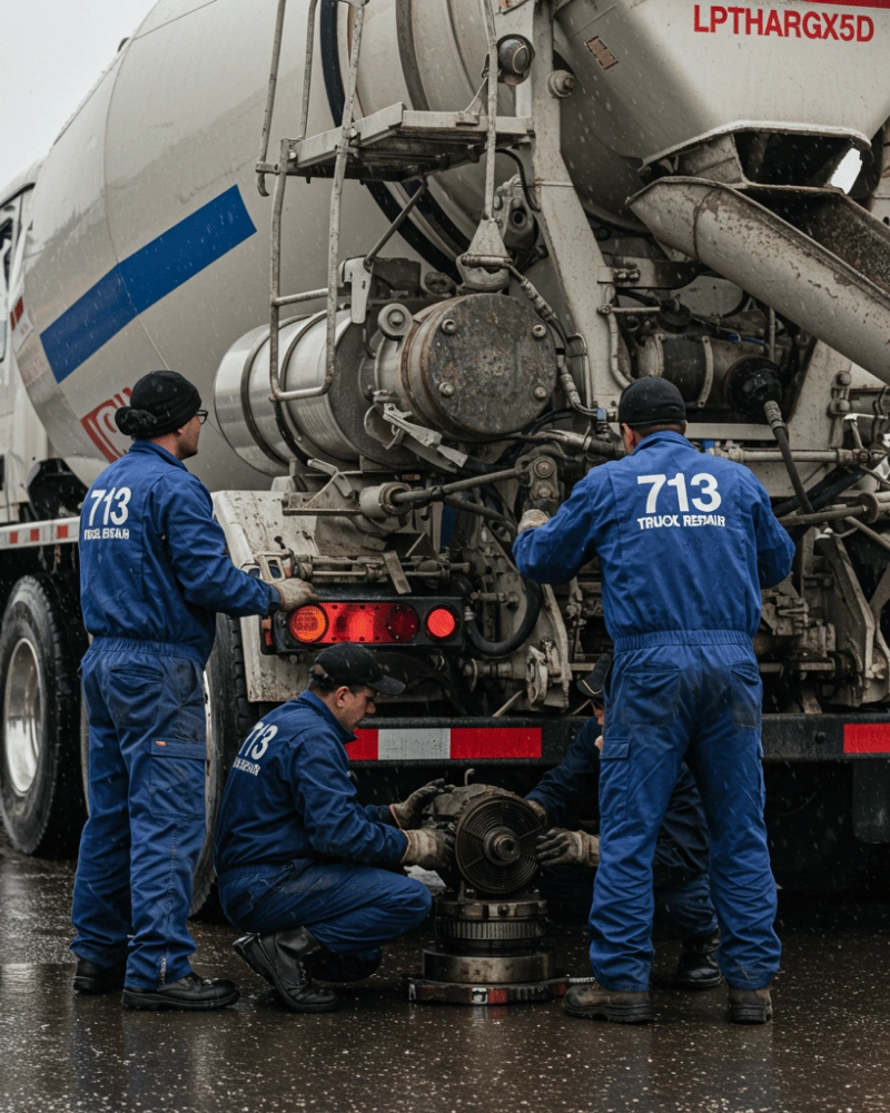 Cement Mixer Truck Repair Houston Texas
