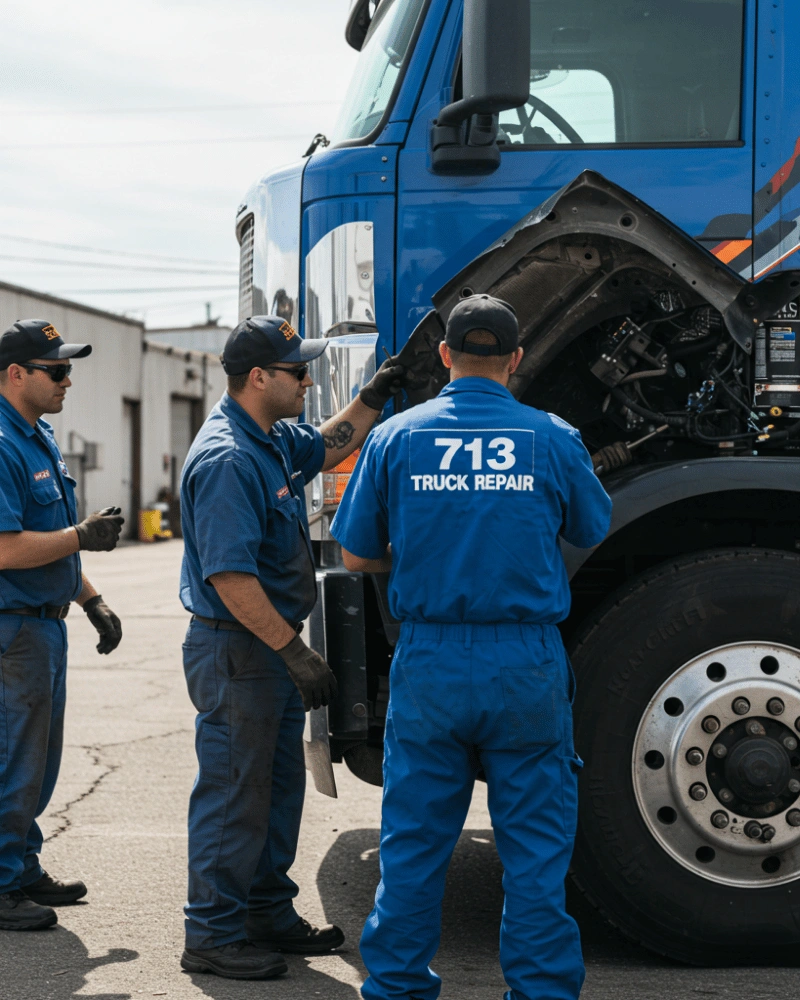 Detroit Truck Repair Service in Houston