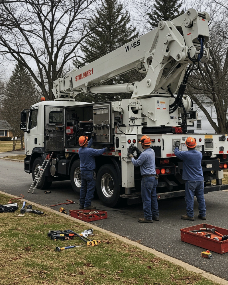 Emergency BOOM Truck Repair in Houston, TX