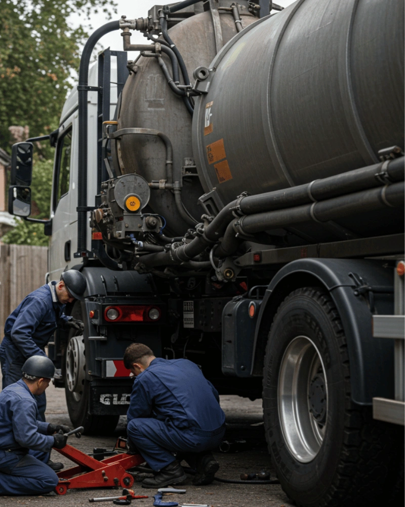Emergency Septic Tank Truck Repair in Houston, TX