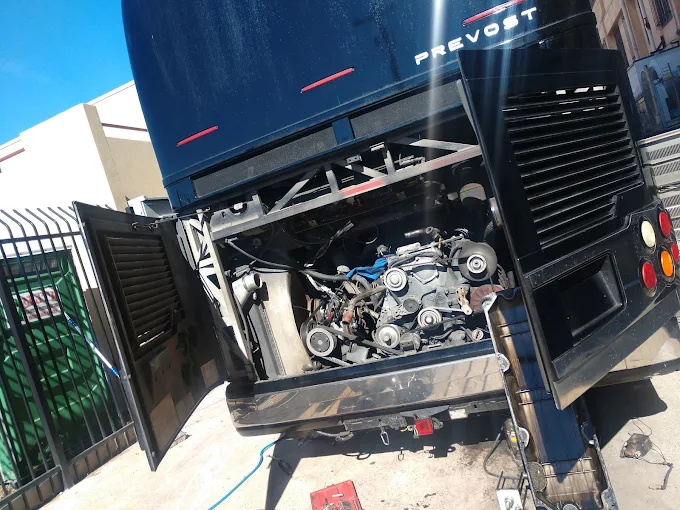 Fully Equipped Bus Repair Houston Area