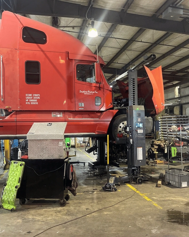 Fully Equipped Diesel Trailer Repair Houston Area