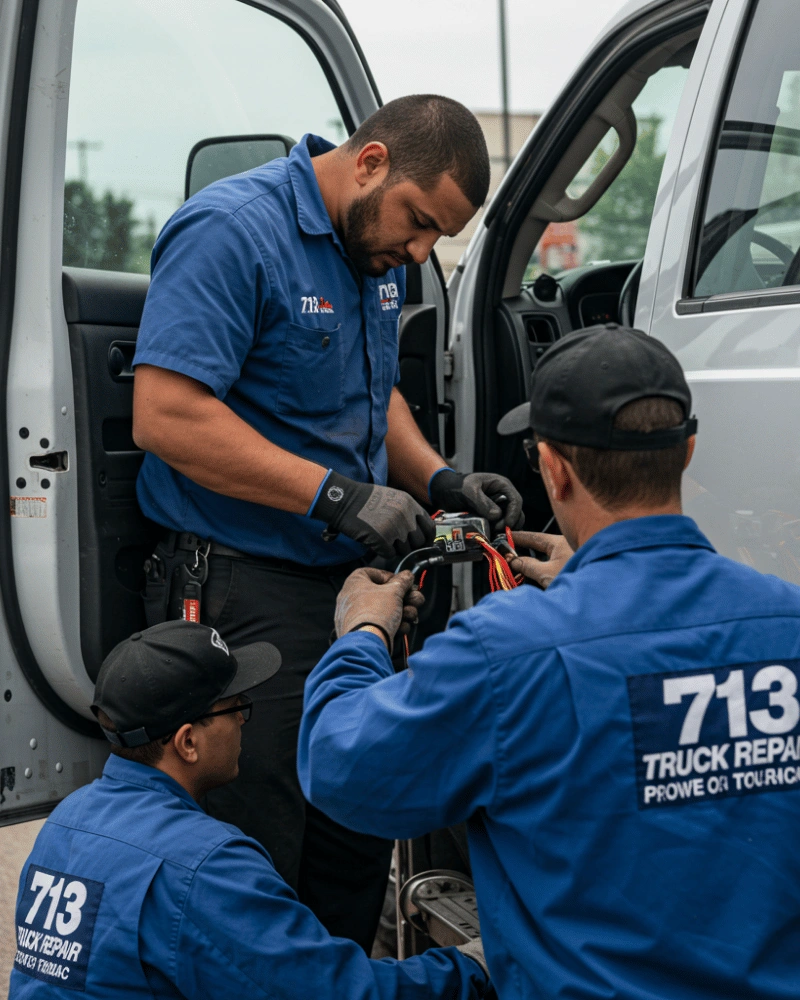 Power Stroke Truck Repair Services in Houston