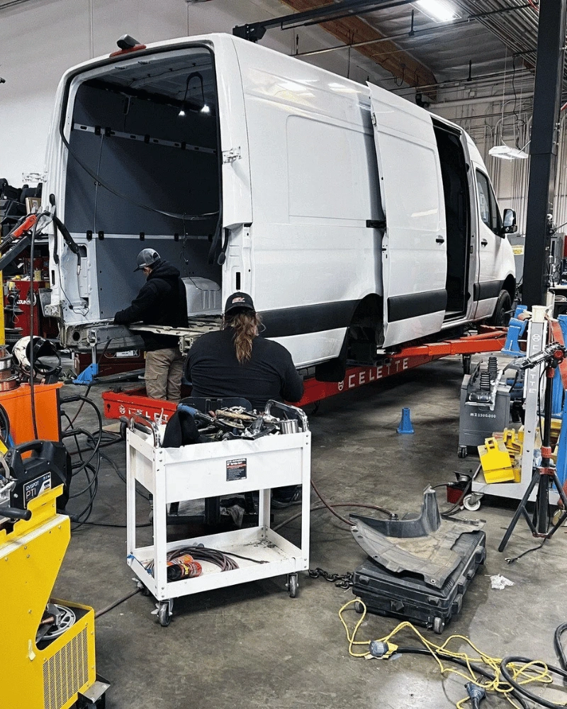 Professional Cargo Van Repairs Near Houston