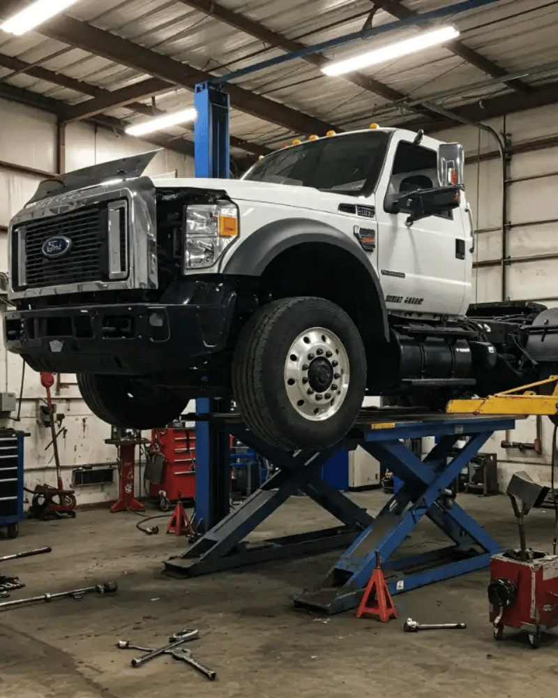 Professional Utility Truck Repairs Near Houston