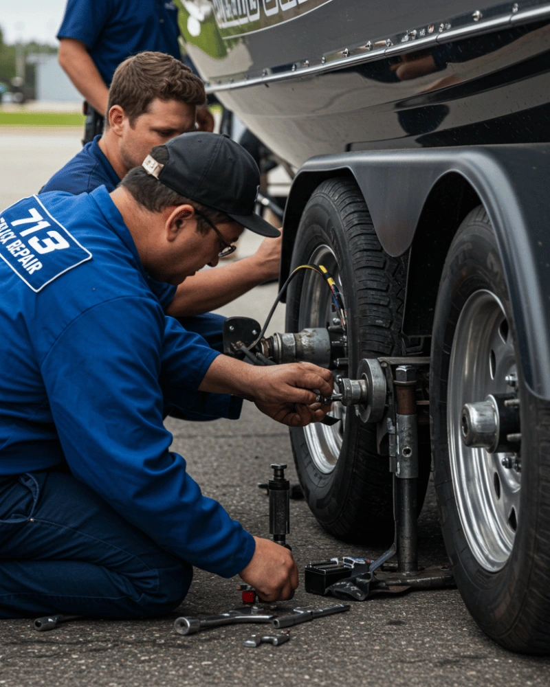 Recreational and Boat Trailer Repair Services in Houston