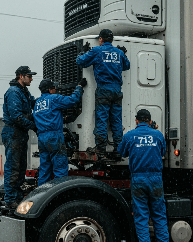 Refrigerated Truck Repairs Near Houston