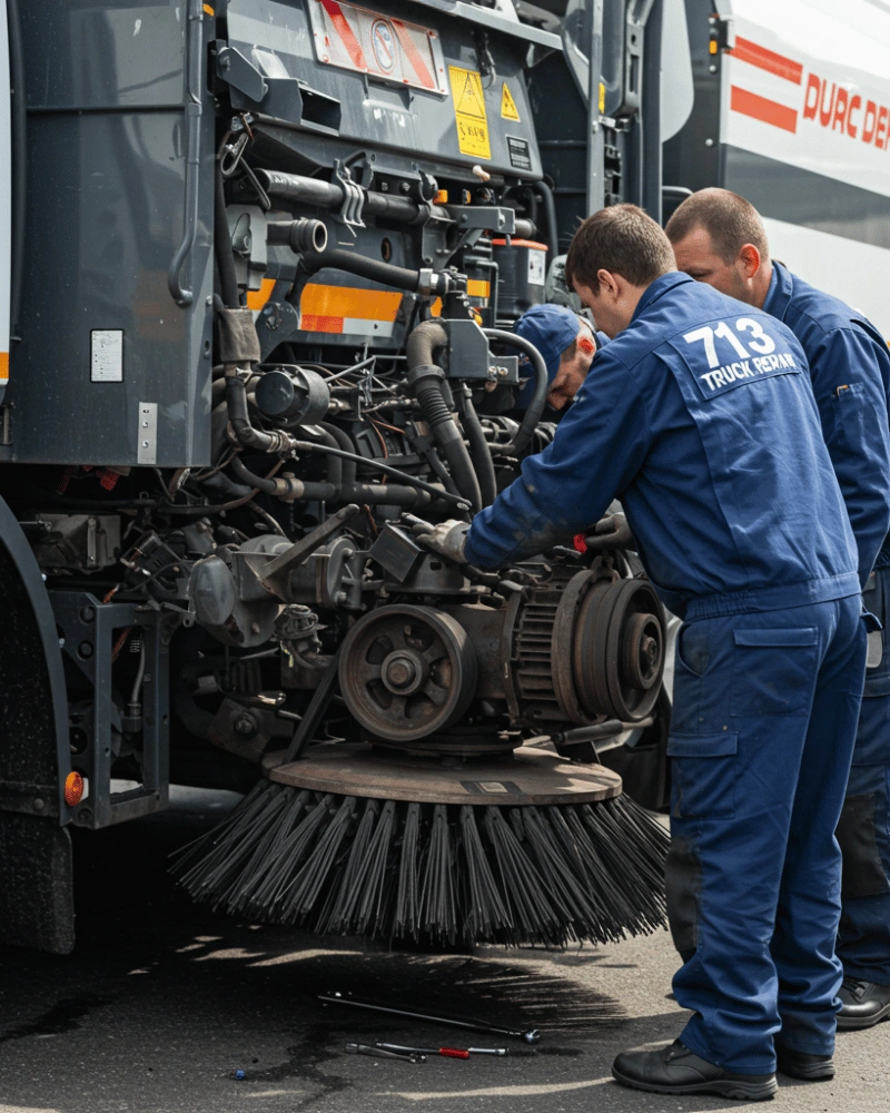 Sweep Truck Services in Houston TX