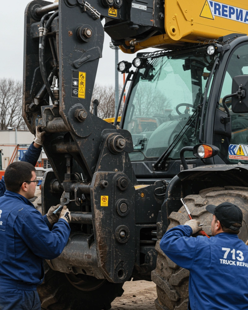 Telehandler Repair Service in Houston