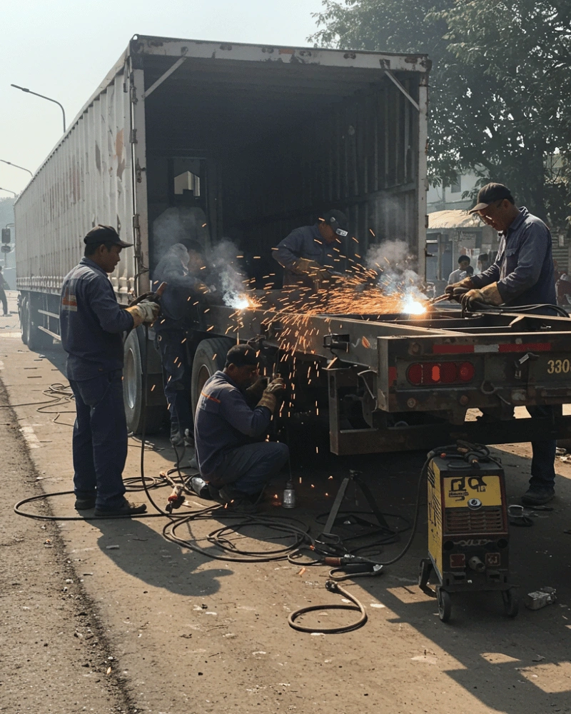 Urgent Dry Box Trailer Repair Houston