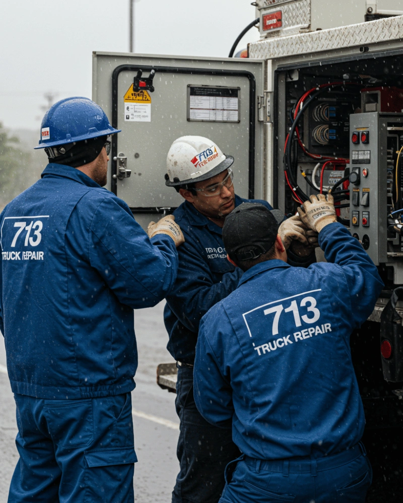 Utility Truck Repair in Houston Texas