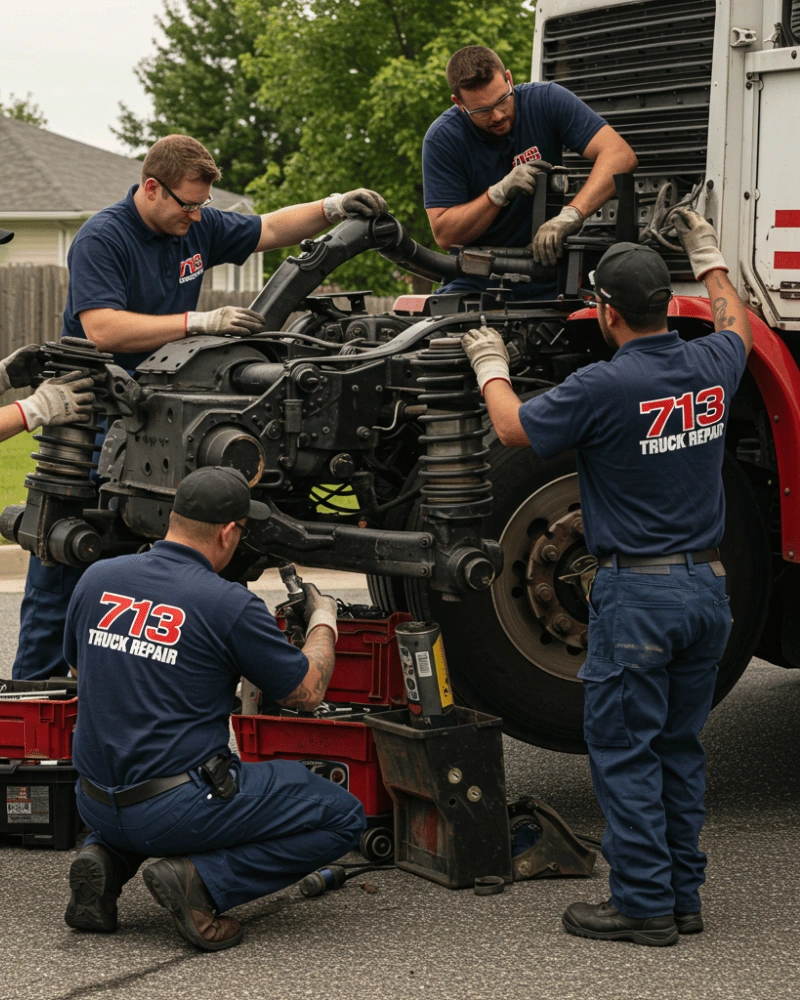 Heavy-Duty Suspension Repair Services in Houston TX