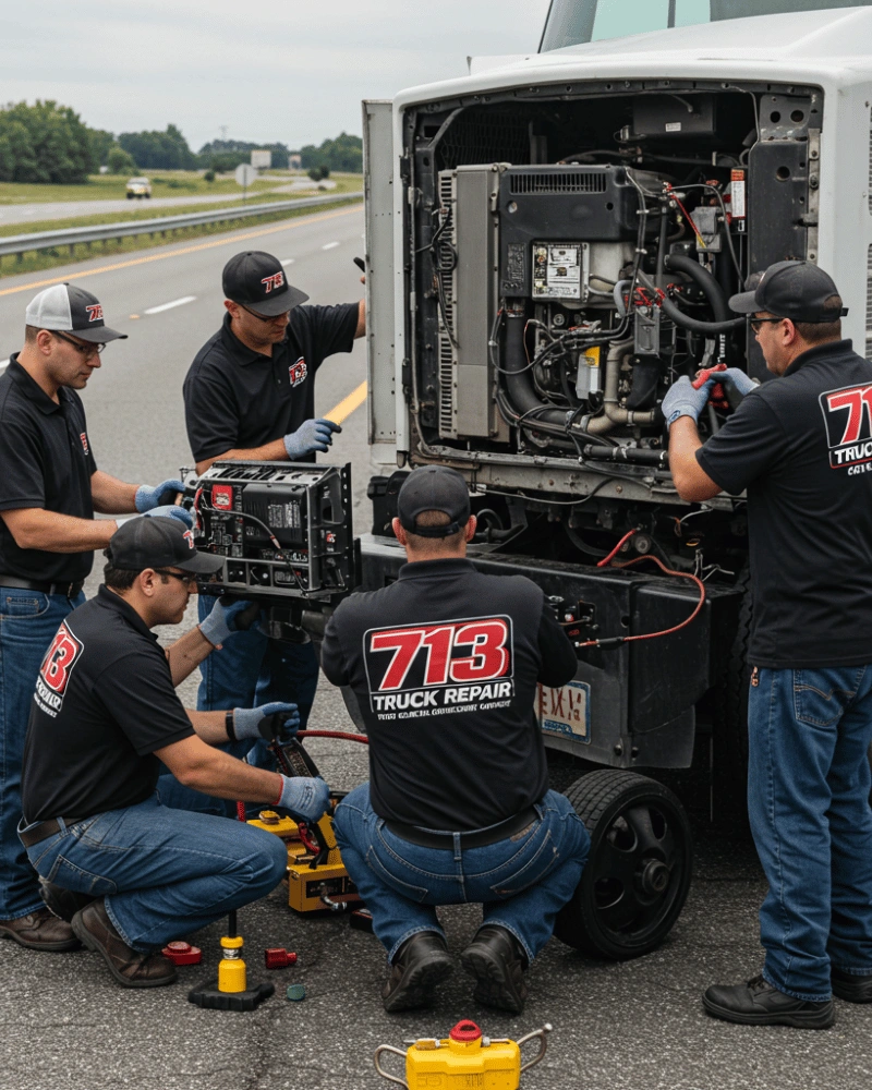 Truck AC & Heating Repair Services in Houston TX
