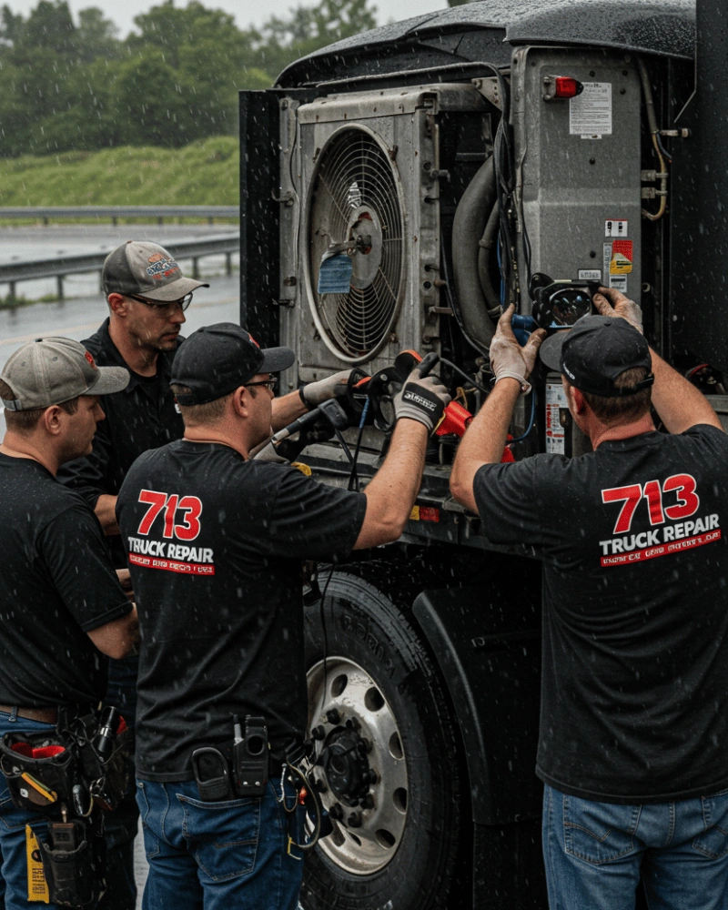 Truck HVAC System Repair Houston