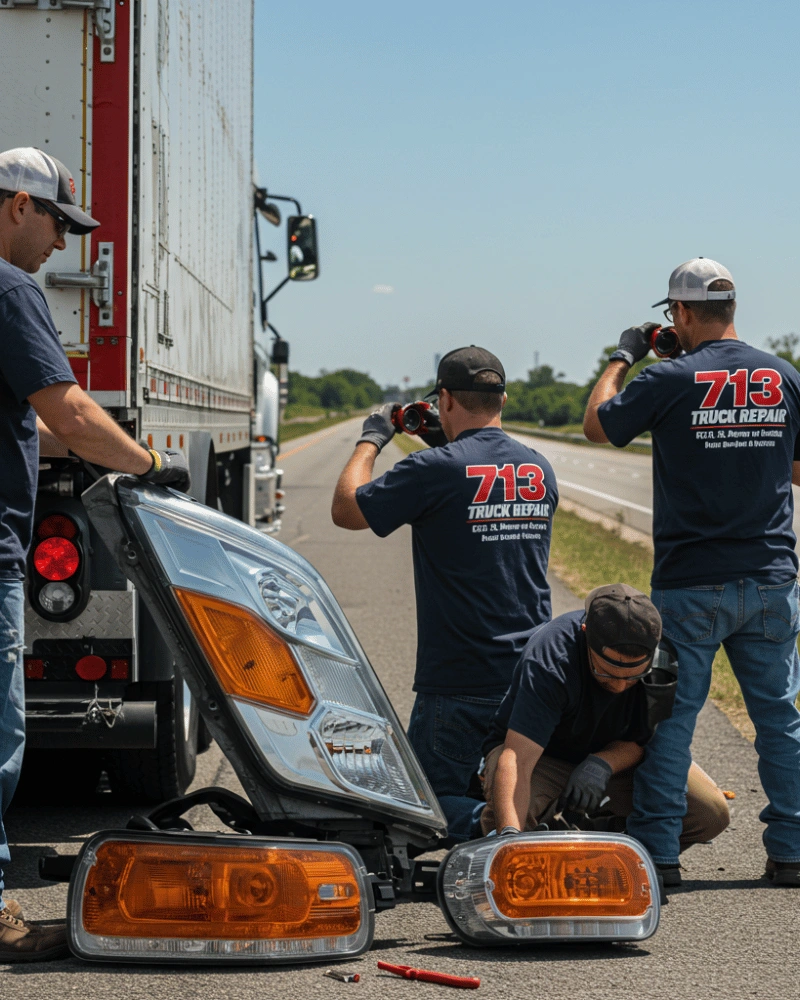 Truck Head Lamp & Tail Light Replacement Houston