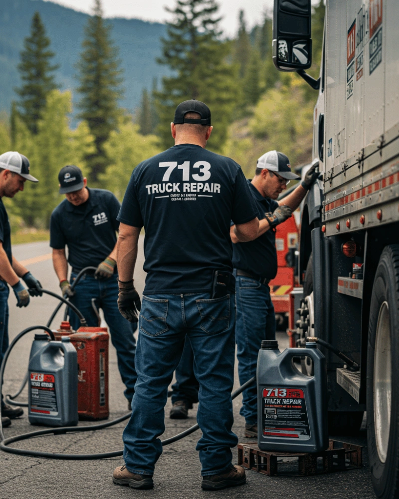 Truck Oil and Fluid Repair Services in Houston TX